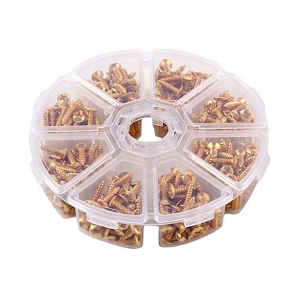 

400pcs screws for pickguard for electric guitar low 3mm golden