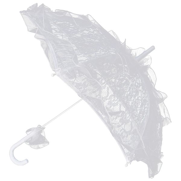 

bud silk lace wedding shooting parasol