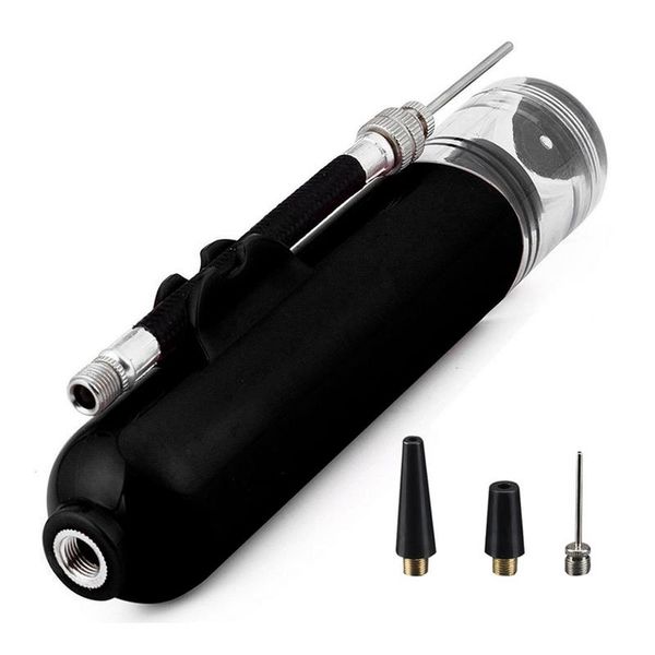 

1set hand air pump mini ball pump with 3 needles and 1 nozzle portable inflator air for basketball soccer volleyball