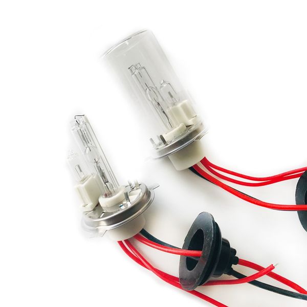 

100w h4-2 12v hid xenon headlight replacement bulb all super bright 8000k