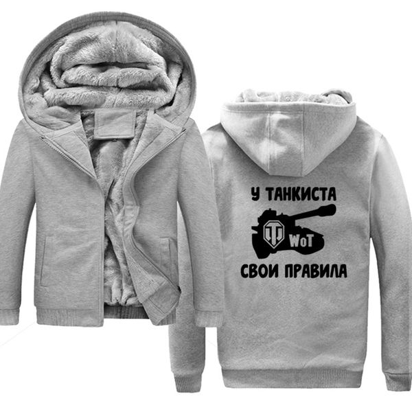 

wot tanks world mens hoodies zipper casual tracksuit pocket hooded sweatshirt men black gradient streetwear hip hop hoodie