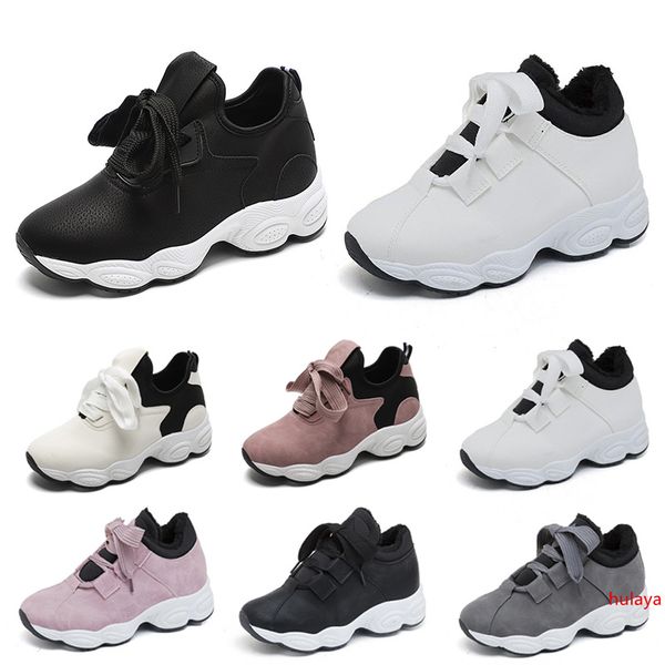 

ale non-brand women running shoes white black pink grey suede outdoor walking breathable comfortable sports sneakers 36-40 style 15