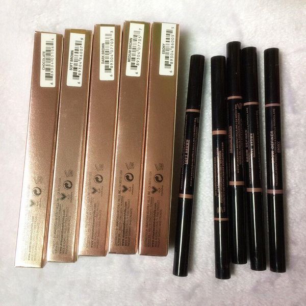 

Ana ta ia beverly hill double eyebrow pencil brow pencil crayon ebony oft brown dark brown medium brown chocolate mc makeup hipping
