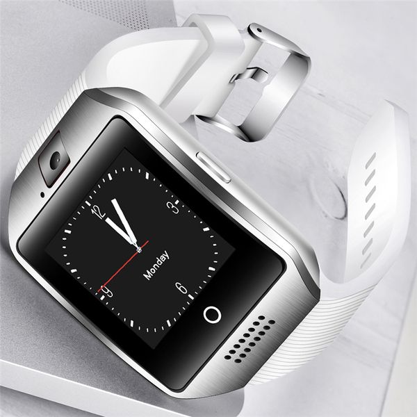 

2019 new bluetooth smart watch men with touch screen tf sim card camera digital watch for android relogio smartwatch man woman, Slivery;brown