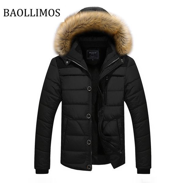 

2019 new brand winter jacket men new parka coat men down keep warm fashion plus parka, Tan;black
