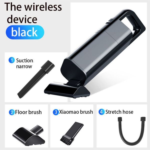 

portable dry and wet car vacuum cleaner 120w high power charging powerful cleaning new
