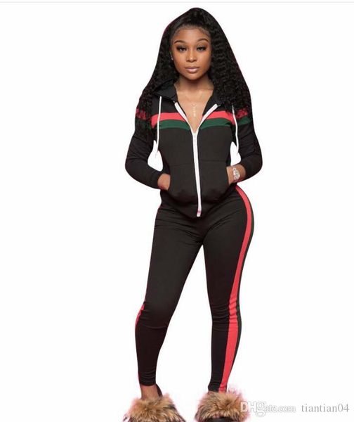 

114 марки дизайнерской женщины бег трусцой костюм 2 частей верхнего комплекта костюм растениеводство поножи нарядов спортивной рубашка колго, White