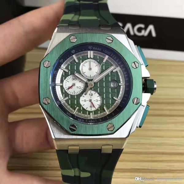 

ap32 designer watches luxury mens watches movement watches, royal oak, precise movement, 42mm fine steel case, mineral resistant glass, rubb, Slivery;brown