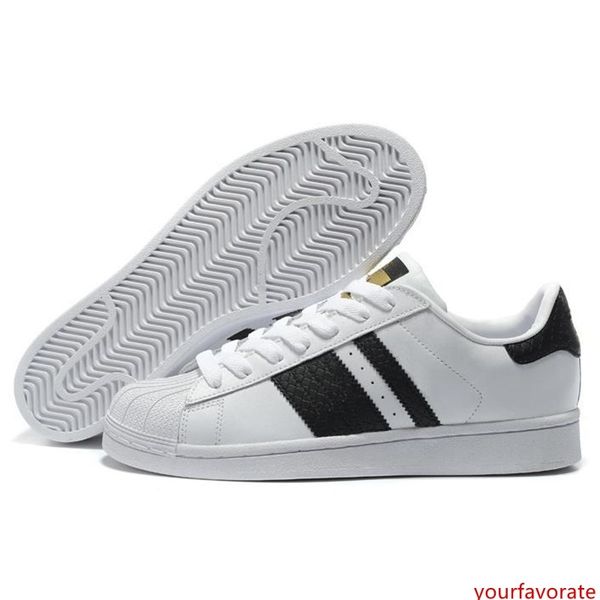 

2019 wholesale superstar men s & women s foundation casual sneaker shoes classic gold/black white eur size 36-44