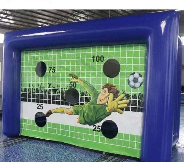

inflatable football soccer target shootout goal