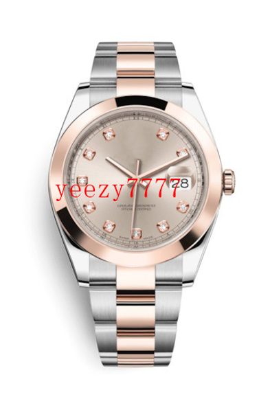 

19 стилей роскошных мужские часы мастер 41мм Datejust 126301 126303 126300 M126301 гладкий ободок ме