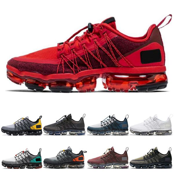 

classic run utility men women running shoes triple black urban bounce burgundy crush red mens trainers breathable sports sneakers 36-45