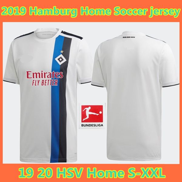 

S xxl 19 20 hamburger v occer jer ey home 2019 2020 h v ko tic holtby papadopoulo hermann dougla football hirt
