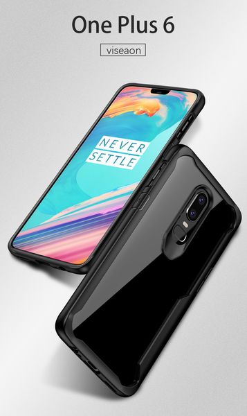 

the new 1+6 one plus 6 phone case one plus 6t air bag silicone transparent anti-fall tpu phone case