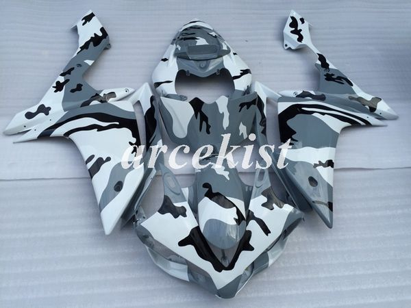 

новые комплекты abs литья под обтекатель для yamaha yzf-r1 2007 2008 07 08 r1 камуфляжа