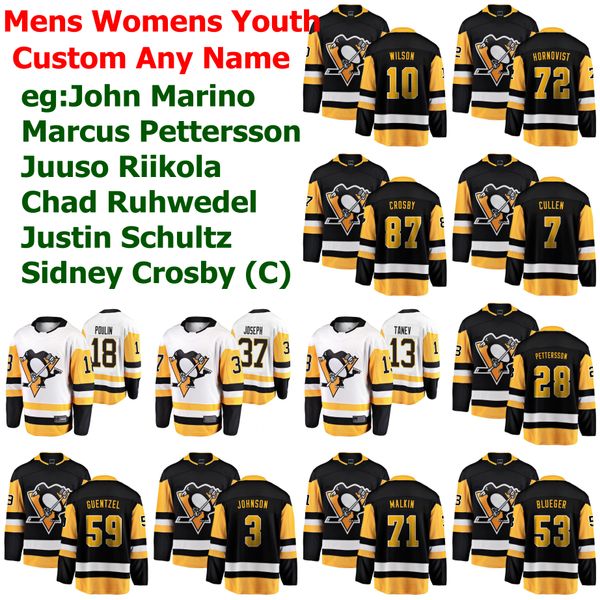 

pittsburgh penguins jerseys jake guentzel jersey justin schultz dominik kahun brian dumoulin jared mccann ice hockey jerseys custom stitched, Black;red