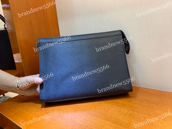 

excellent makeup clutch travel toiletry pouch 26 47542 genuine cm quality handbag bags men's women leather cosmetic waterproof 2021 w d, Red;black