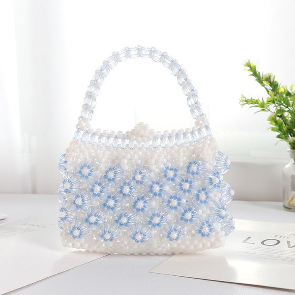 

2019 summer new fashion casual handmade pearl bag upscale handbag ladies dinner bag
