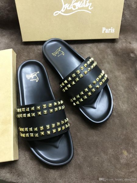

2020 new brand-name shoes breathable comfortable fashion slippers designer sheos unique personality wild trend luxury size 39-44 ab