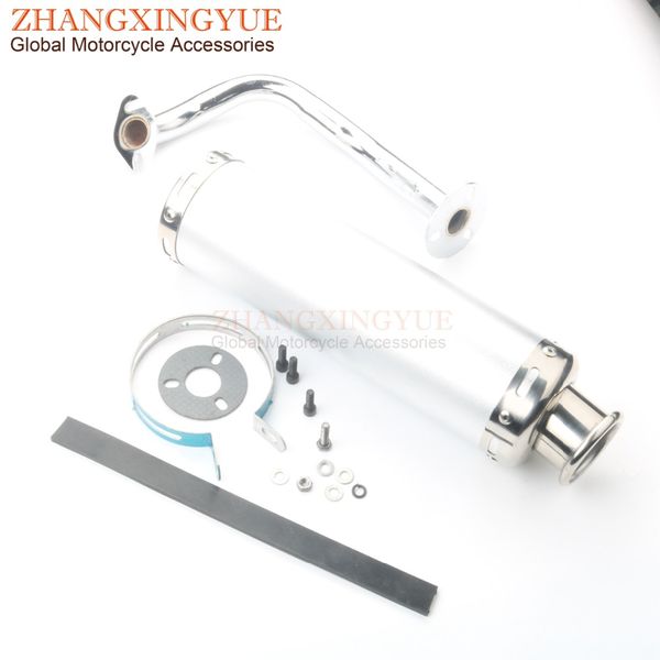 

racing performance exhaust pipe for mbk evolis 50 fizz flipper forte 50 machg nitro naked ovetto 50cc ac 2-stroke