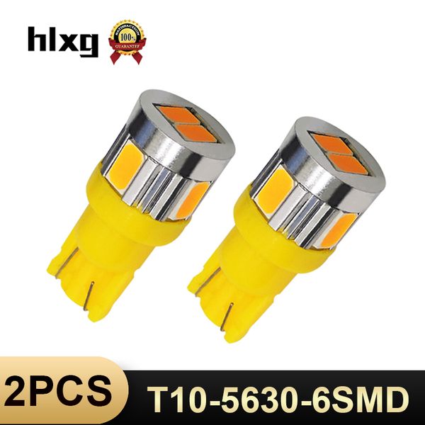 

hlxg 2x super bright t10 168 194 parking back lamp 5630 led reverse smd dc car interior light w16w turn signal bulb backup bulbs