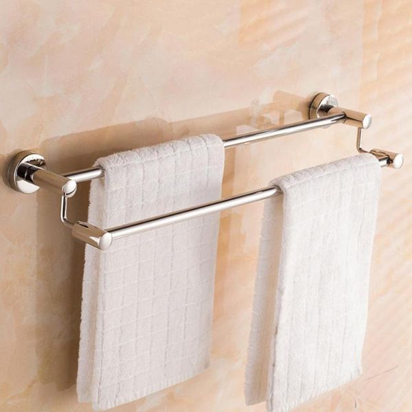 

stainless steel towel rack for kitchen balcony bathroom hanging tack with 2 rail