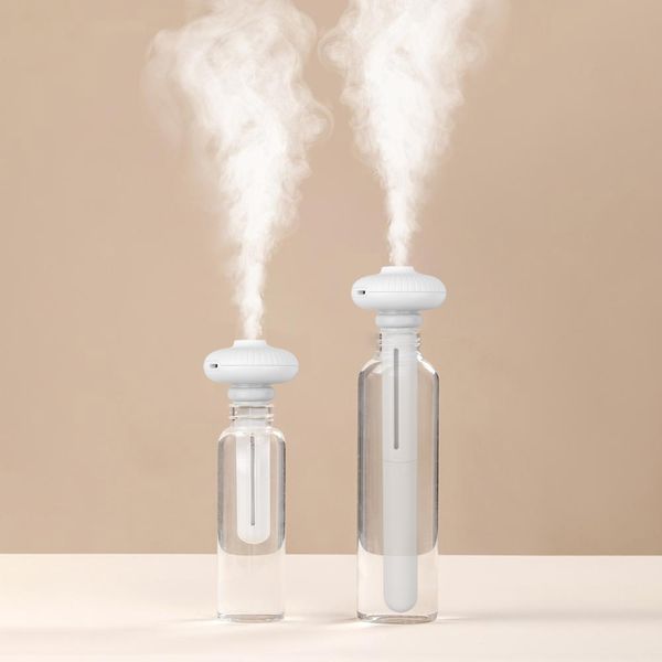 

mini 12v car steam humidifier air purifier aroma diffuser essential oil diffuser car humidifier usb power by
