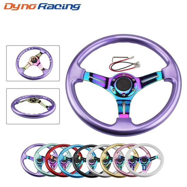 

neo chrome/gold new 350mm 14inch steering wheel abs steering wheel