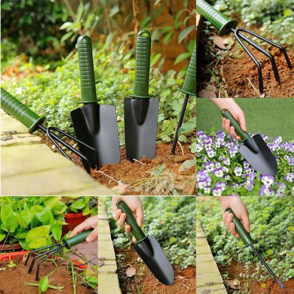 

garden planter kit succulent planting diy tool set gardening succulent planting tools four piece set garden shovel fork rake