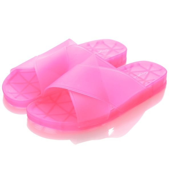 

jelly shoes slides women summer slippers cross bandage neon indoor for ladies 2020 plastic sandals holiday beach bathroom, Black