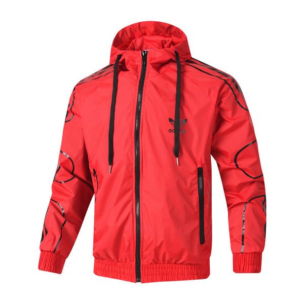 

autumn designer jackets coat for mens hooded jacket fashion brand windbreaker zipper hoodies men sportwear 3 colors -4xl wholesalekpoj, Black;brown
