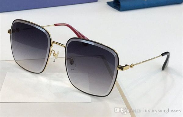 

0445 luxury sunglasses for women designer popular fashion big summer style with the bees uv protection lens come with cas, White;black