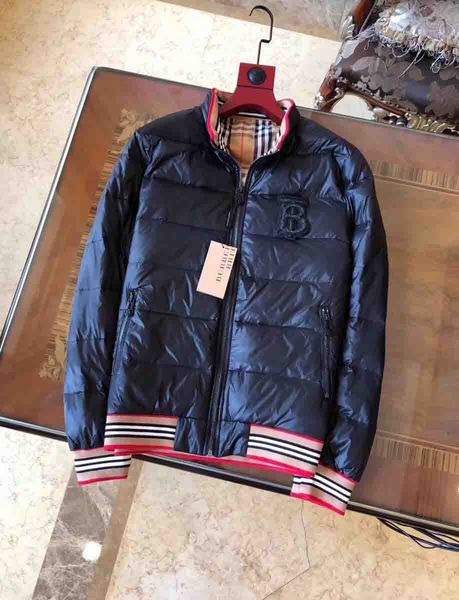 

мужская роскошь моды вниз куртки высокого качества горячего сбывания новый пуховик из чистого хлопка на открытом воздухе пуховик случайных д, Black