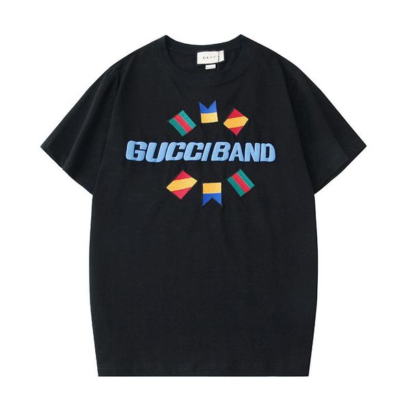 

new summer designer t-shirts for men and women short sleeve t-shirt couples fad 0319, White