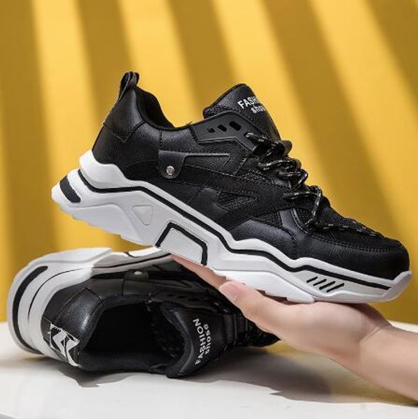 

2020 mens shoes casual reathable new mesh walking shoes zapatillas, Black