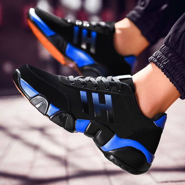 

2020 kickqzqp shoes man breathable male sneakers non-slip comfortable mesh dropshipping shoes soft fashion tennis zapatos, Black