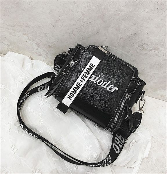 

дизайнер сумка мода tide дама письмо сумка широкого ремень цепь сумка женщина crossbody сумка высокого качество девушка newset 3