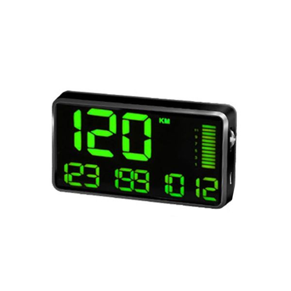 

head up display multifunction odometer car clock large screen overspeed alarm altitude trucks mileage digital speedometer gps
