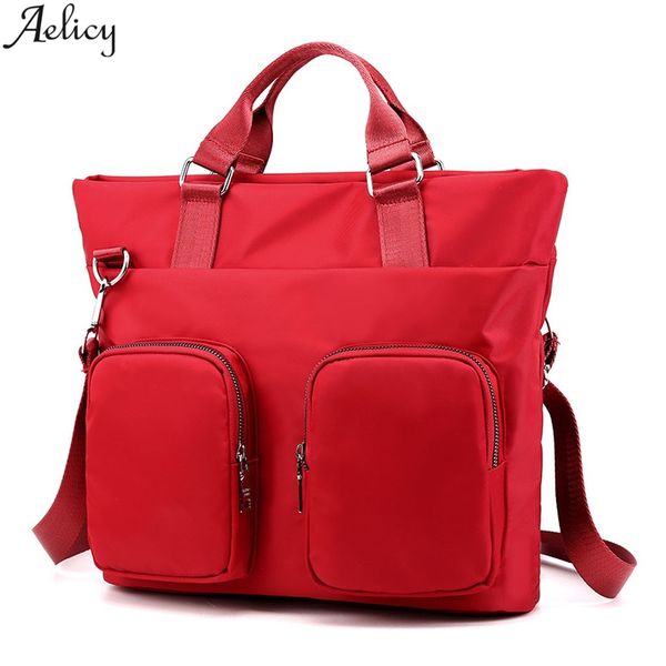 

aelicy women totes nylon one-shoulder bag fashion satchels shoulder bag waterproof designed solid messenger