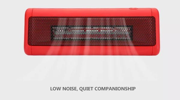 

300w 220v-240v portable electric heater mini deskheater handy warmer air blower fan radiator machine for winter office home - green