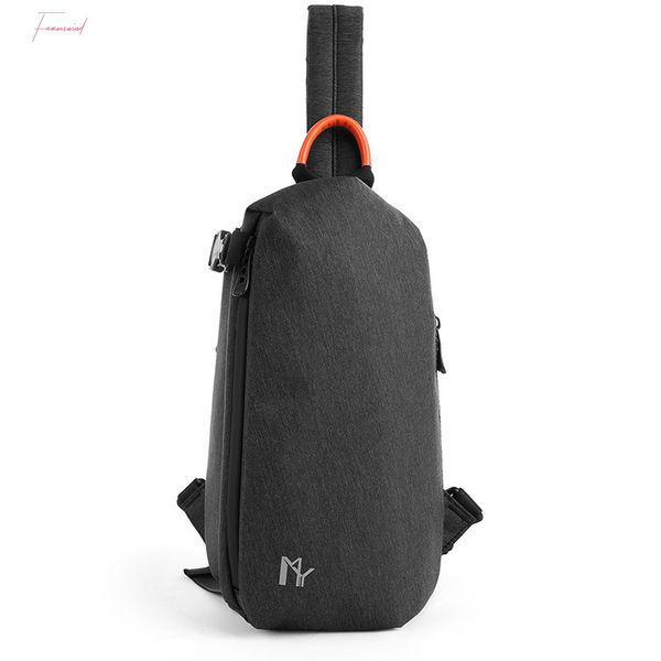 

men crossbady bag travel shoulder pack 2020 style chest bag durable waterproof messenger male single shoulder bag