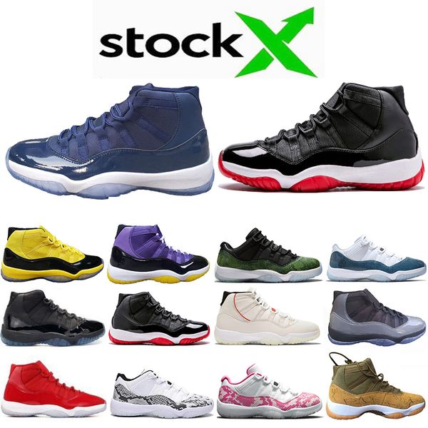 purple snakeskin 11s