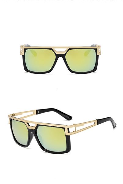 

горячие продажи бренд дизайнер солнцезащитные очки пилот бренд солнцезащитные очки группа uv400 мужчины женщины модные солнцезащитные очки с, White;black