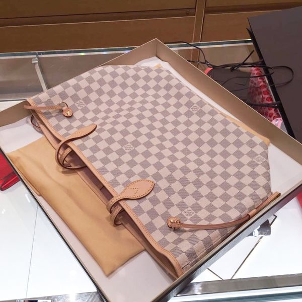 

New fa hion leather female fa hion brand never full m41178 houlder hopping outdoor bag in 2019 de igner handbag never de ign women full