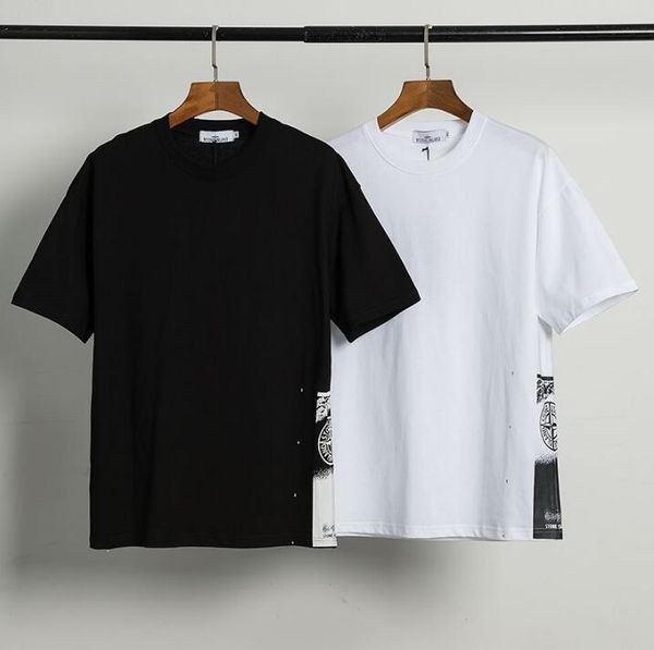 

2020 mens designer t-shirt summer tops повседневные футболки для мужчин женщины с коротким рукавом рубашки марка одежды letter pattern печат, White