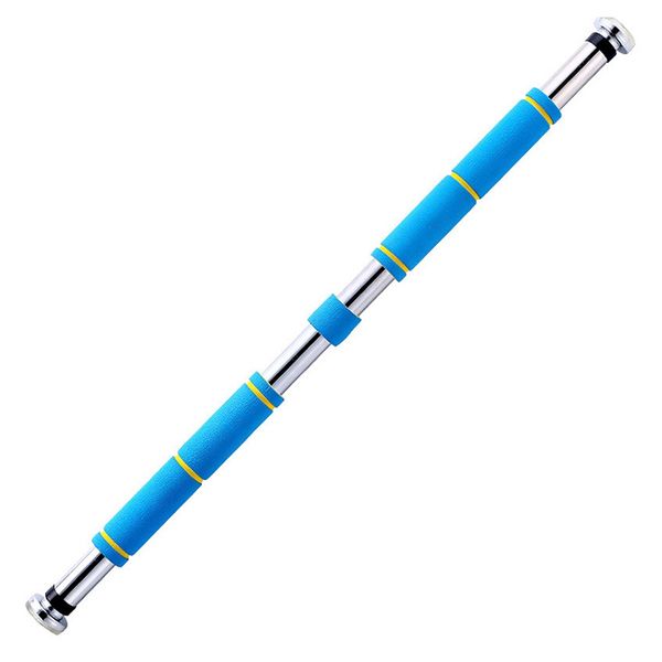 

ad-door way pull up bar adjustable home gym workout chin push horizontal bars fitness gymnastics bars 200kg,blue