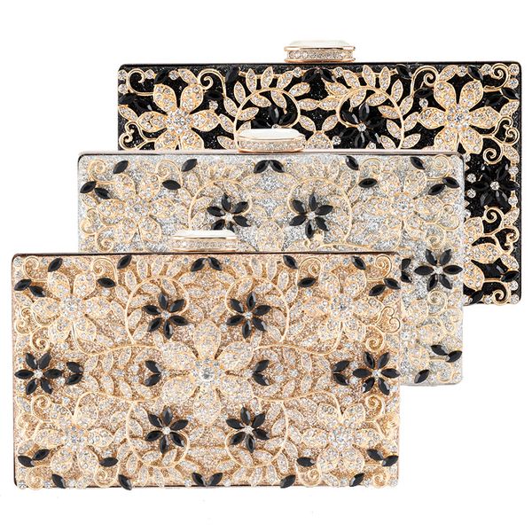 

new fashion high-end diamond-encrusted evening bag ladies handbag