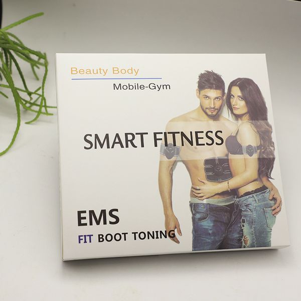 

ems smart fitness instrument abdominal stickers fitness belly useful product sports weight control household exercise lazy ab ro