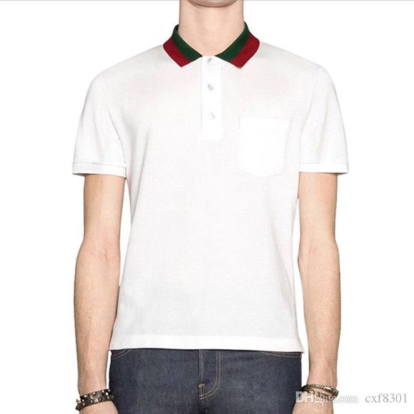 

bee polo shirts mens designer t-shirts fashion brand clothing short sleeve calssic luxury tshirt business casual tee x-3xl