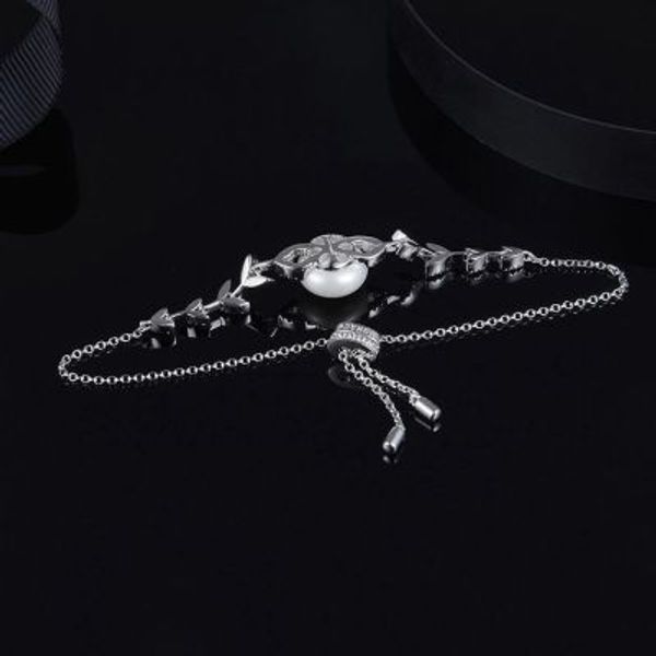 

wholesale- silver 'eternelles' bracelet, Golden;silver